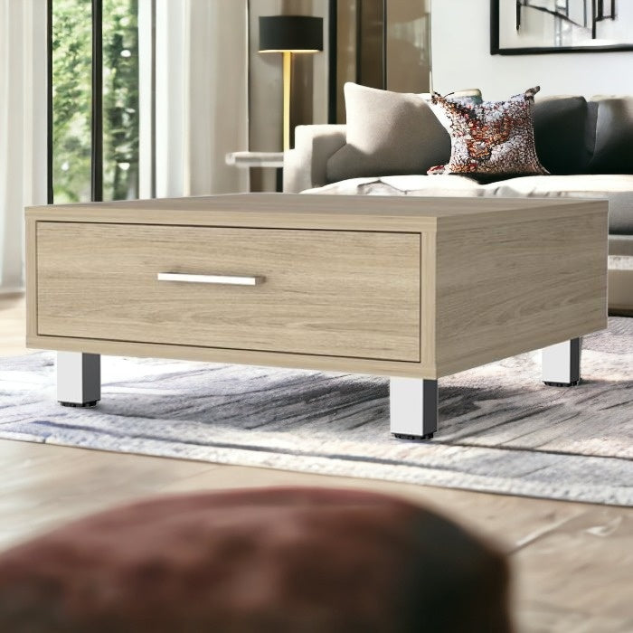 24 Beige And Light Gray Coffee Table