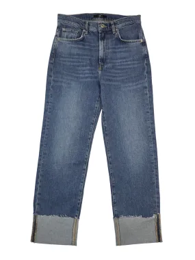 7 For All Mankind Logan Stovepipe-Cuff Jeans in Explorer 3