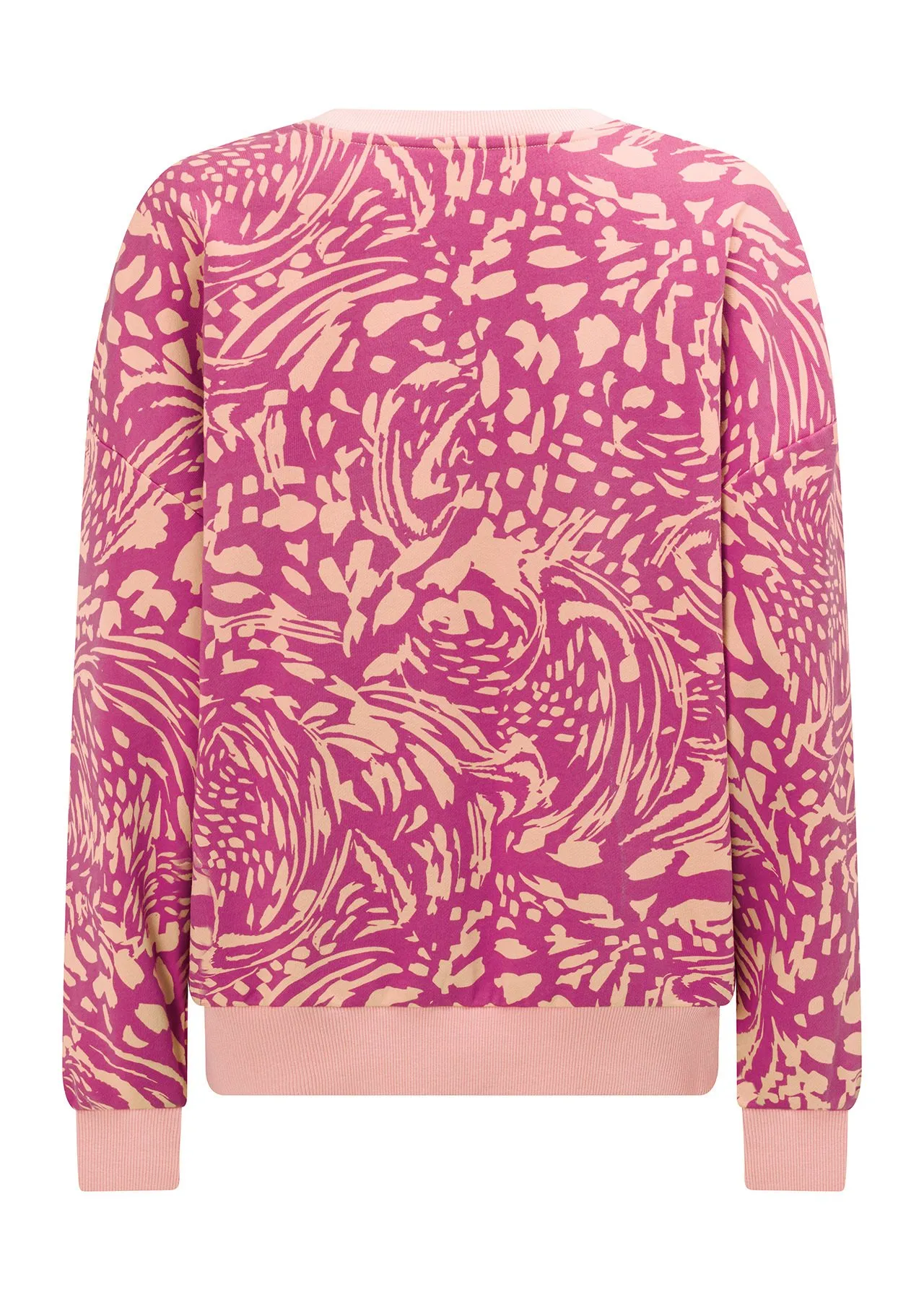 Abstract Oversized Sweat | Print | Jackets, Hoodies and Sweats | Lorna Jane Australia