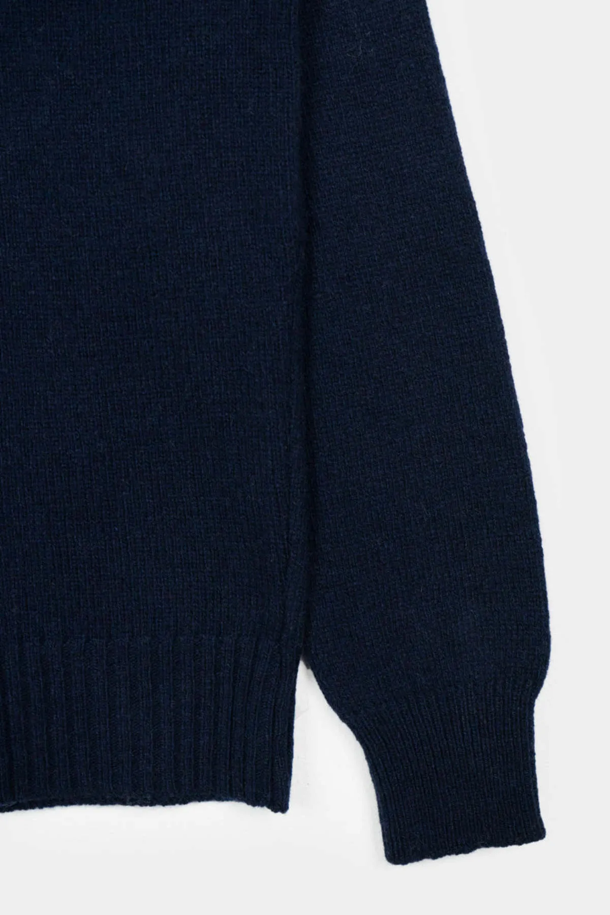 Ada Recycled Cashmere Sweater - Navy