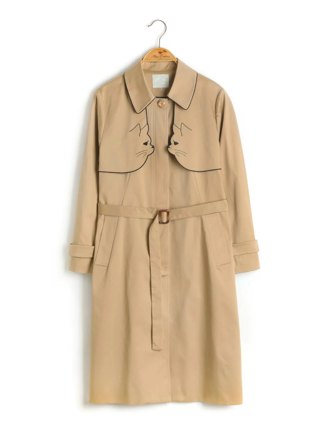 Ailurophile Trench Coat