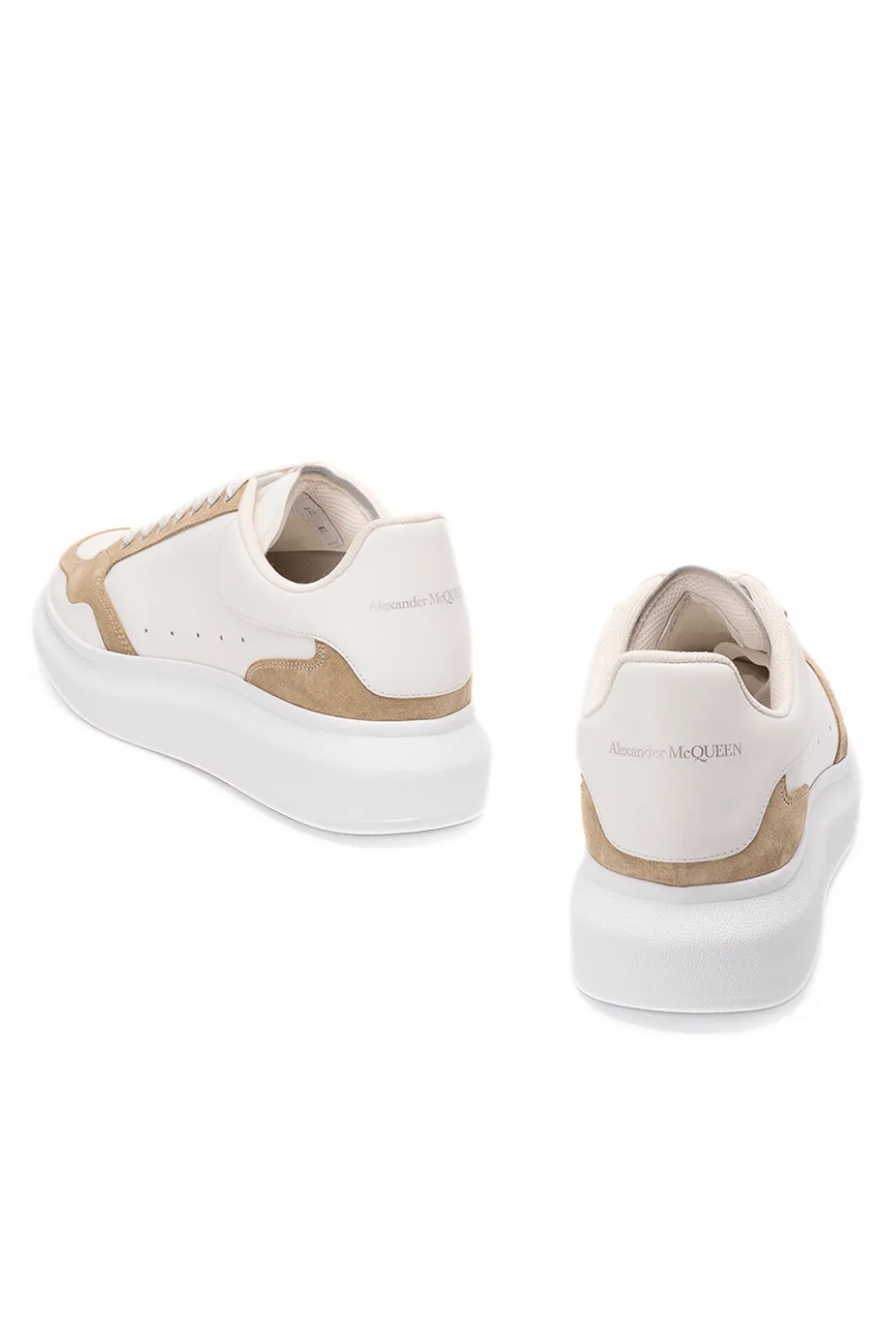 Alexander McQueen Oversized Sneaker 'Panelled - White Beige'