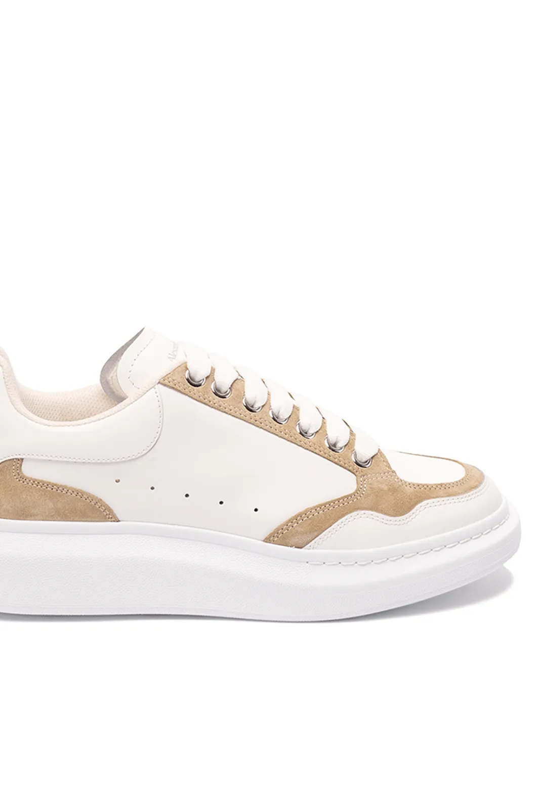 Alexander McQueen Oversized Sneaker 'Panelled - White Beige'