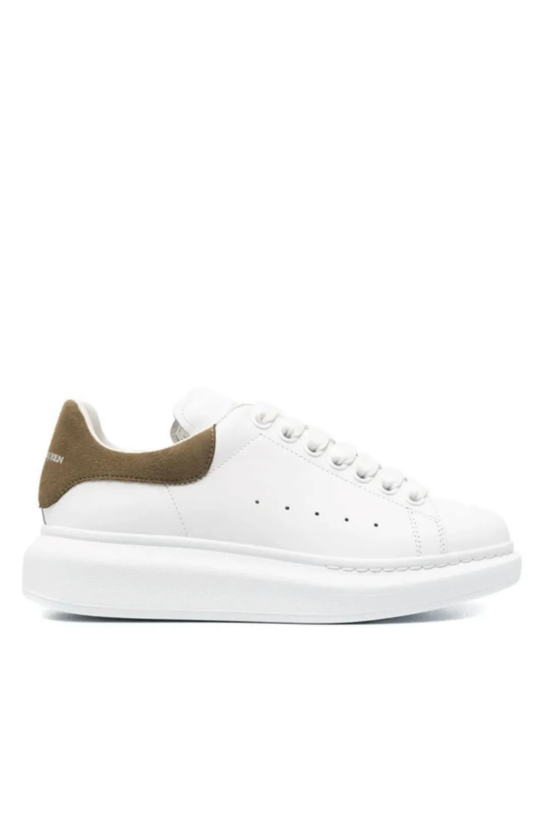 Alexander McQueen Oversized Woman Sneaker 'White Khaki'