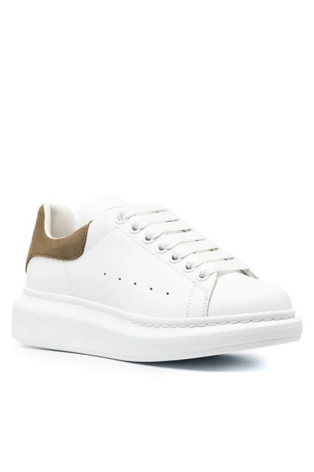 Alexander McQueen Oversized Woman Sneaker 'White Khaki'