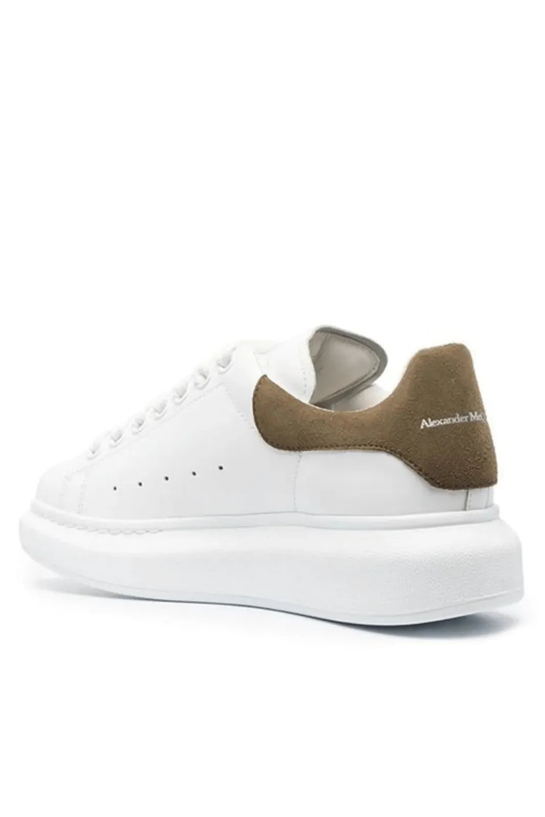 Alexander McQueen Oversized Woman Sneaker 'White Khaki'