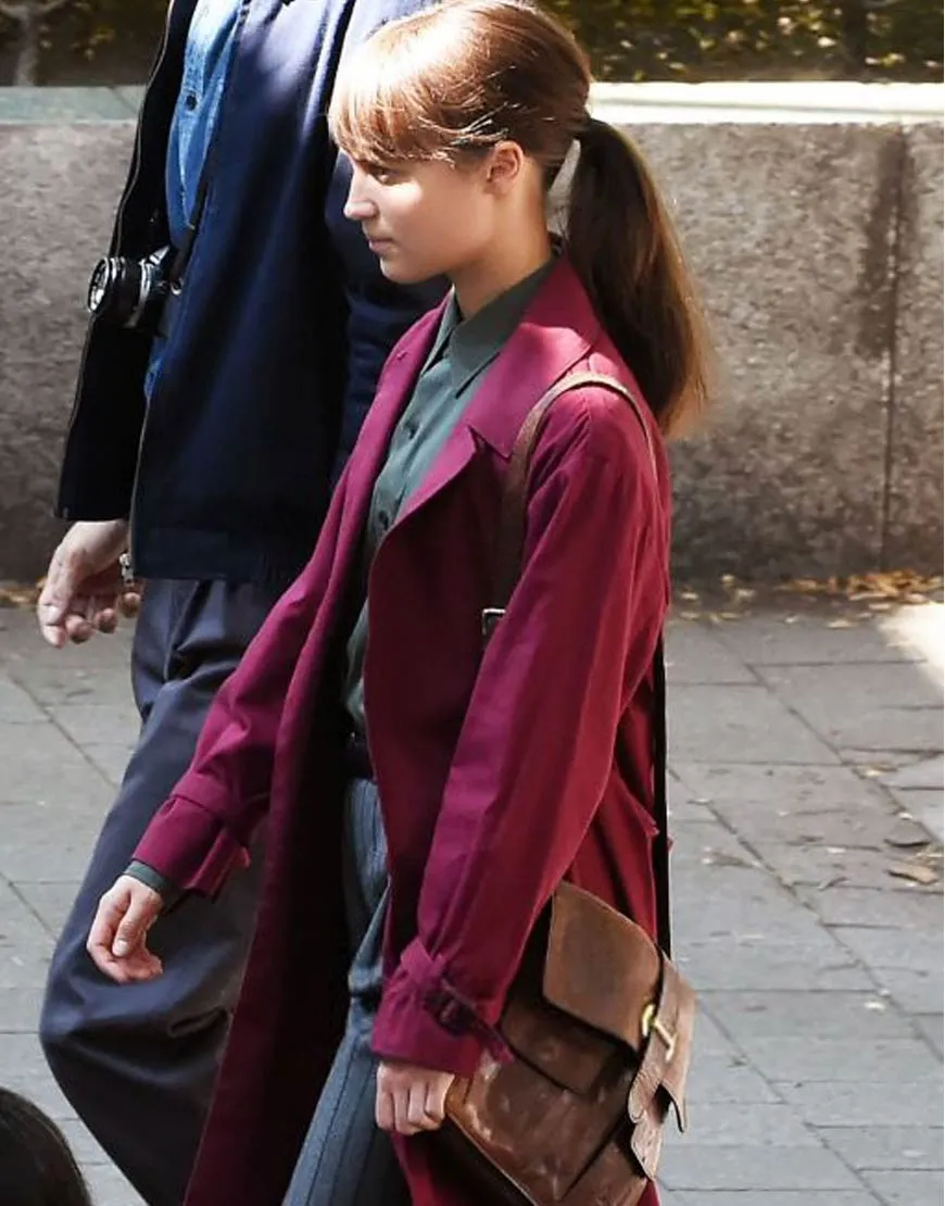 Alicia Vikander Earthquake Bird Jacket - Alicia Vikander Jacket