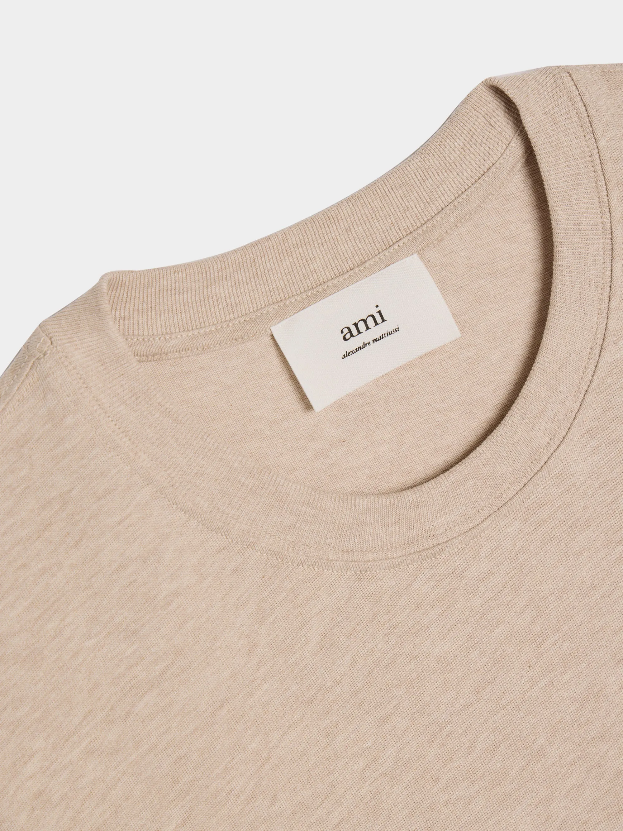 Ami De Coeur T-shirt, Heather Light Beige