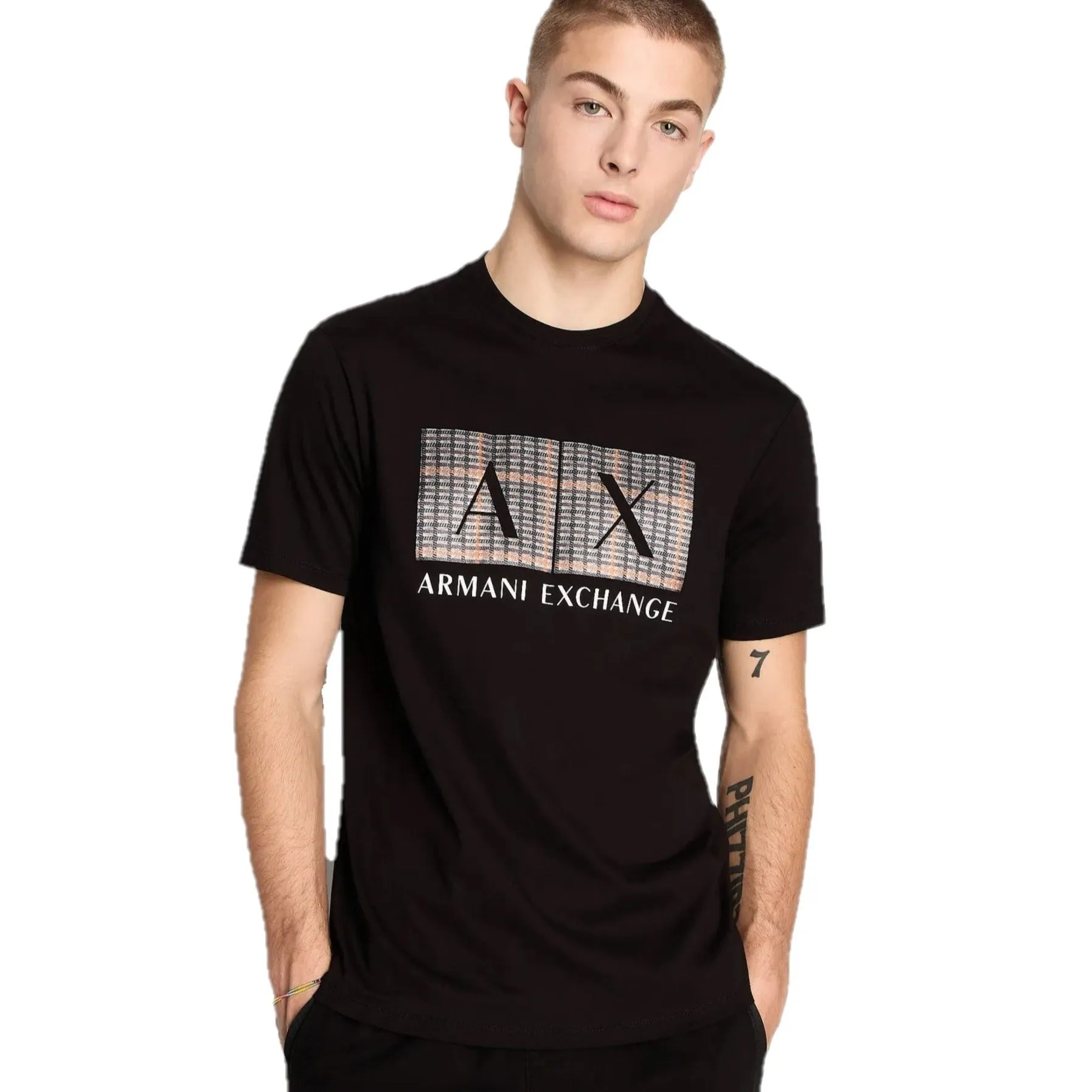 Armani Exchange Regular Fit Jersey T-Shirt