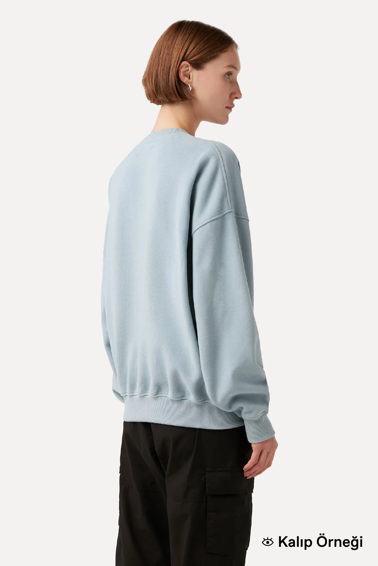 Aslan Super Soft Oversize Sweatshirt  - Antrasit