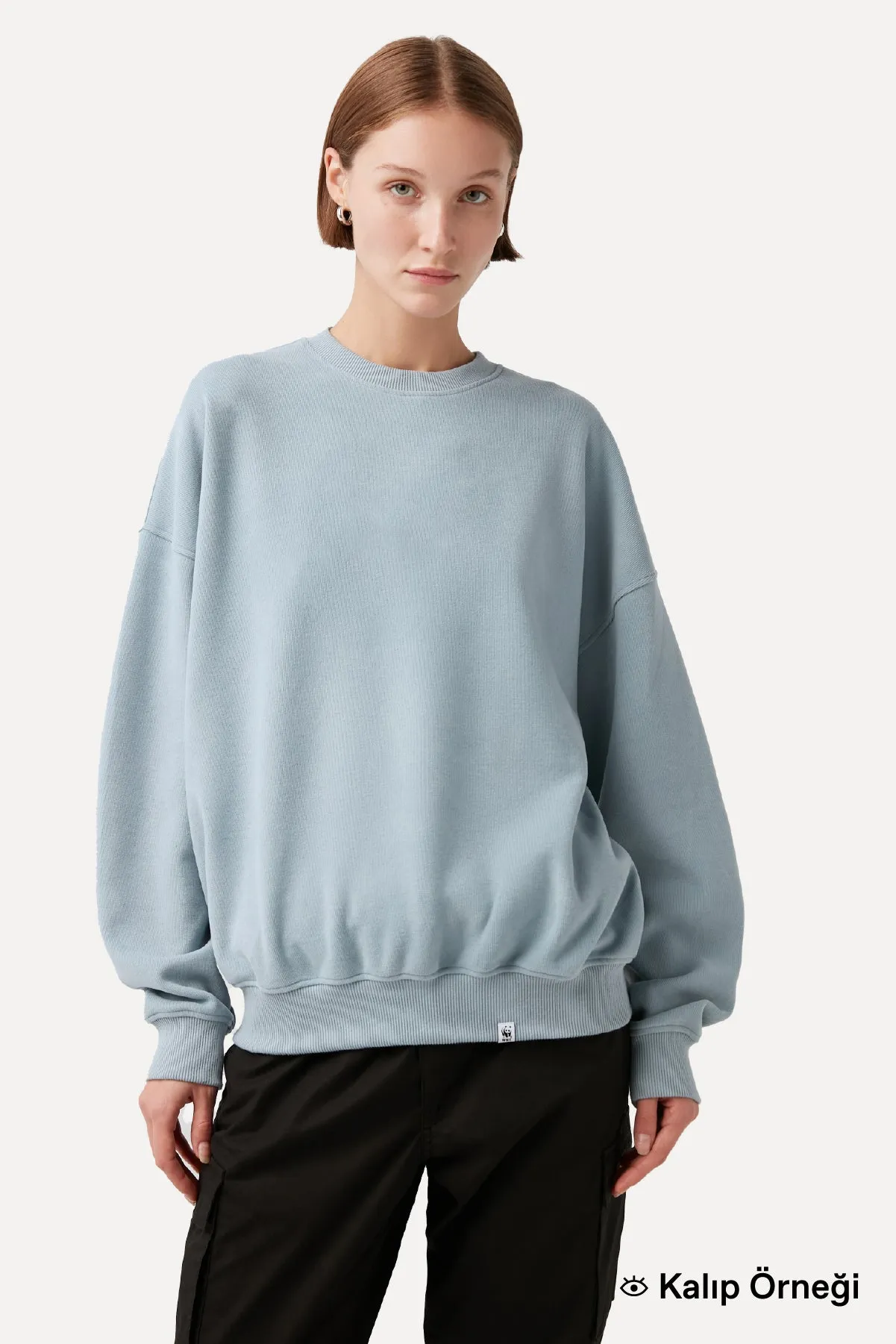 Aslan Super Soft Oversize Sweatshirt  - Antrasit