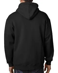 Bayside Adult Hooded Full-Zip Fleece BA900 Black