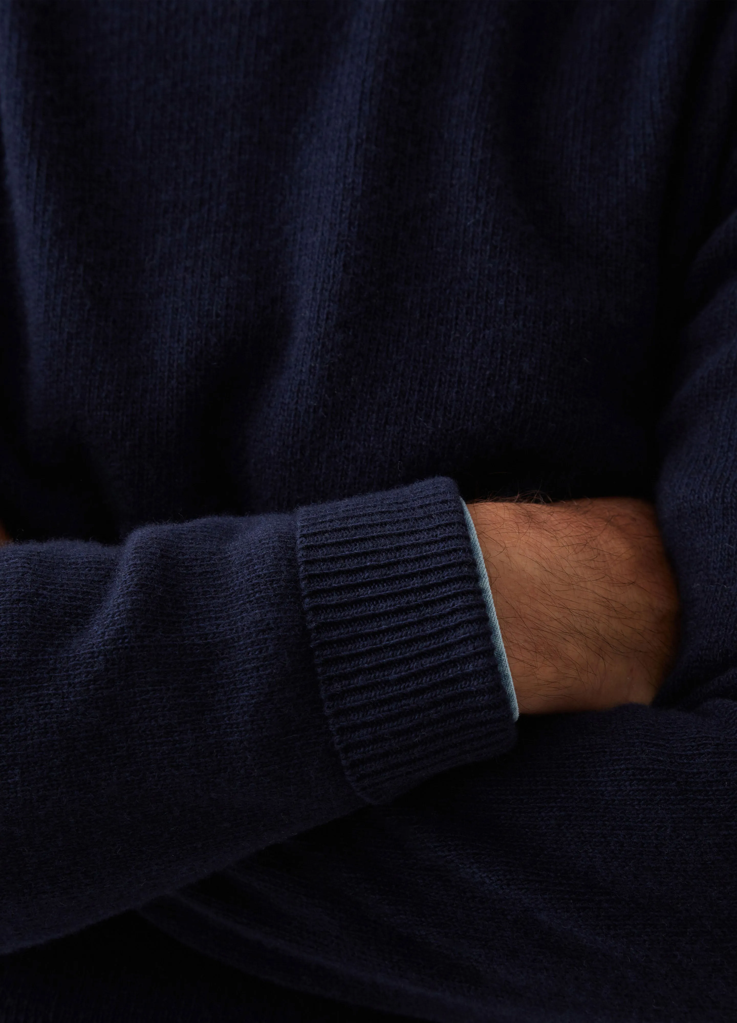 Bert Crewneck Sweater - Navy