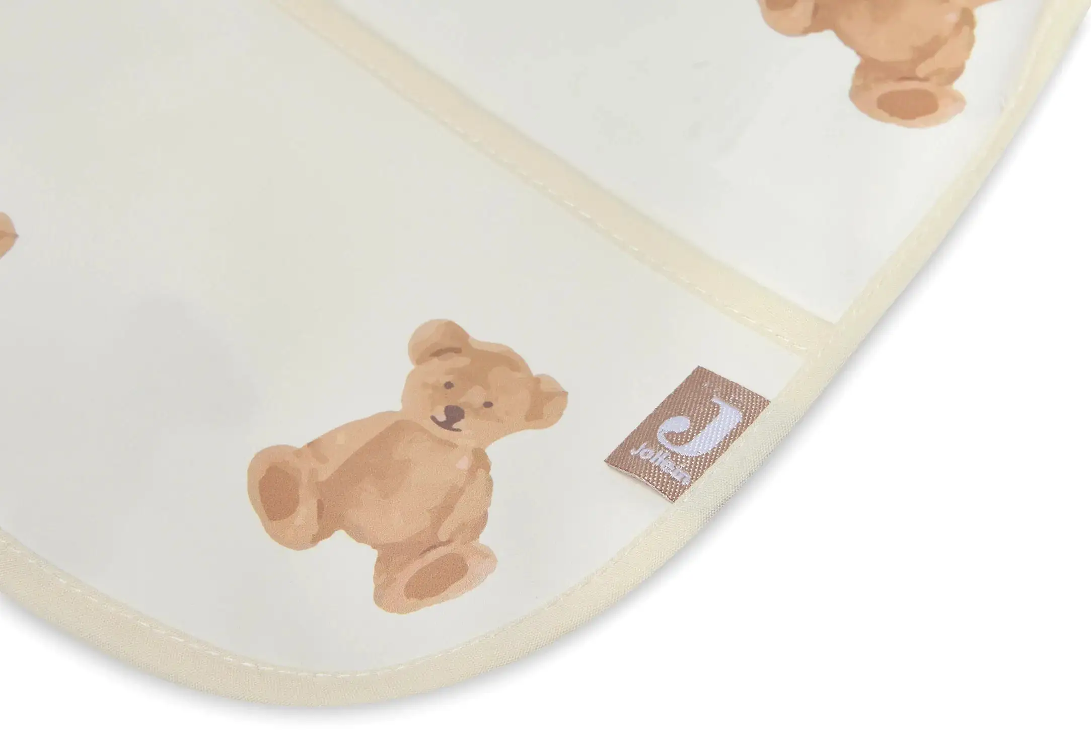 Bib Waterproof with Sleeves - Teddy Bear