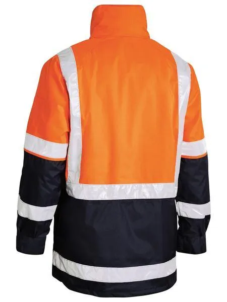 Bisley Waterproof Jacket Day/Night Hi Vis Taped Rain 5 in 1 Combinations