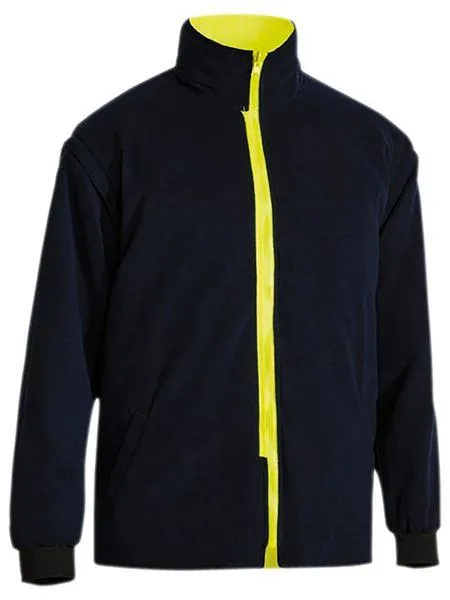 Bisley Waterproof Jacket Day/Night Hi Vis Taped Rain 5 in 1 Combinations