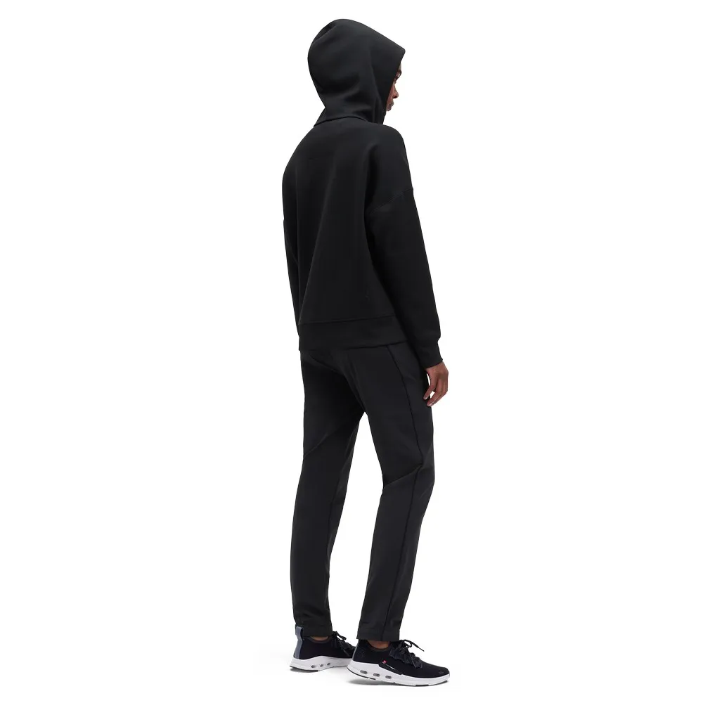 Black QC Zipped Hoodie | YI71-S7ER | On