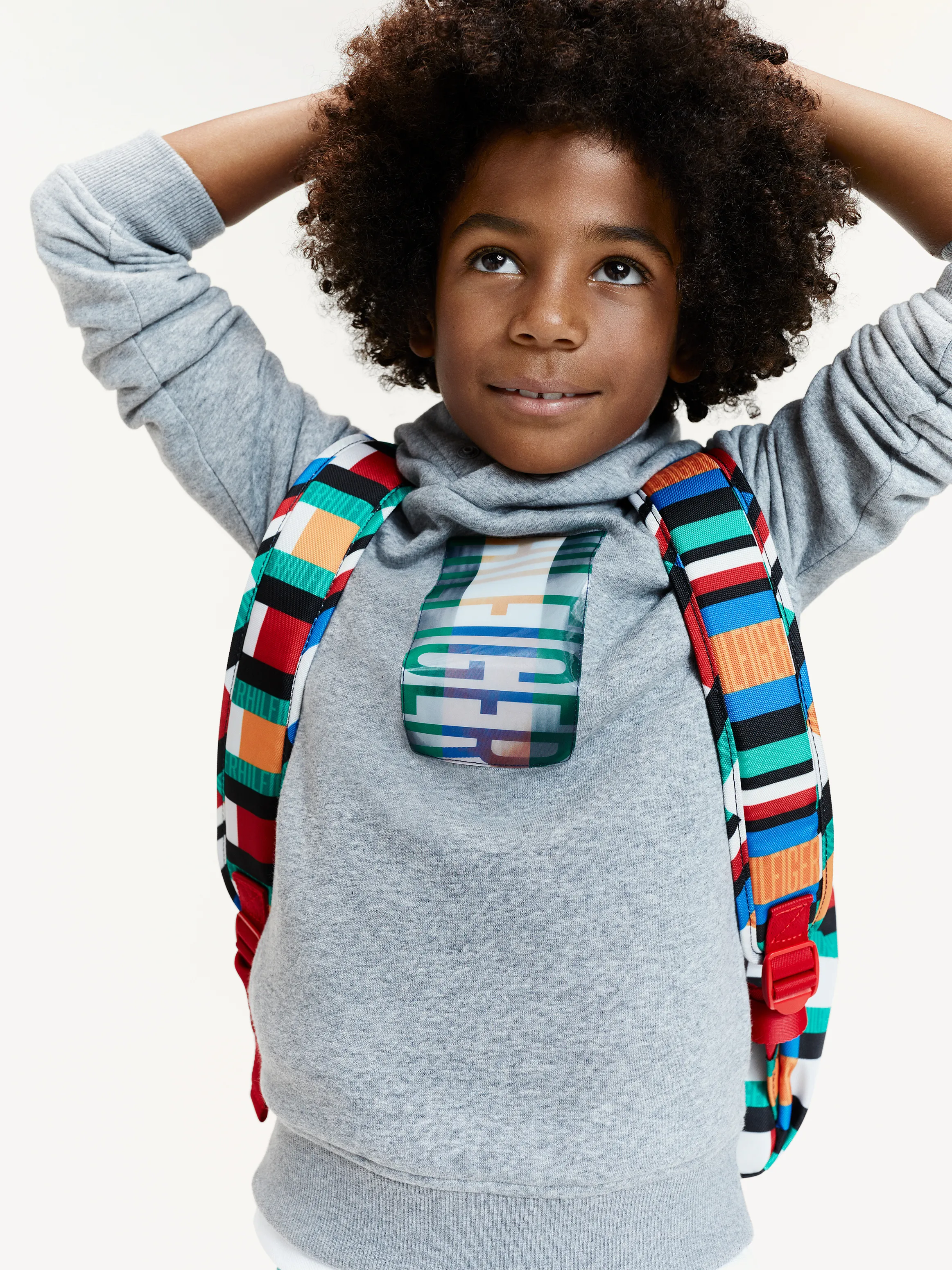 Boys 3-7 Fun Badge Hoodie | Sweatshirts & Hoodies | Tommy Hilfiger