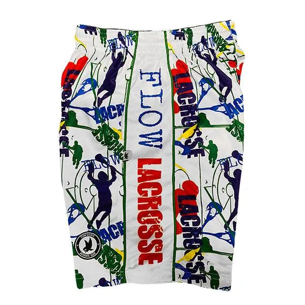 Boys Red, White & Blue Flow Lax Attack Short