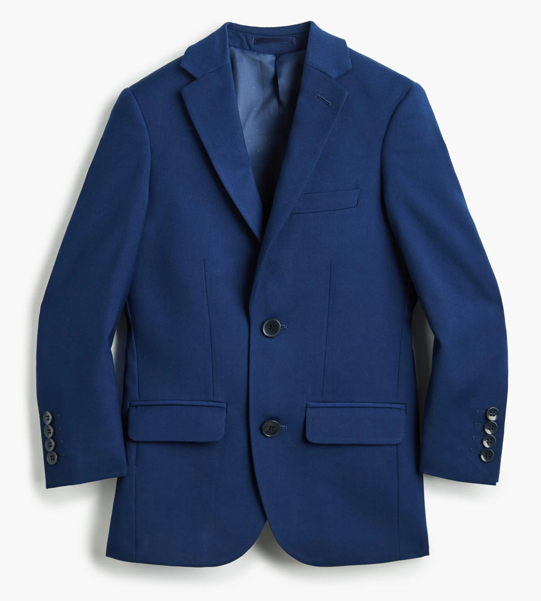 Boys Solid Suit Jacket