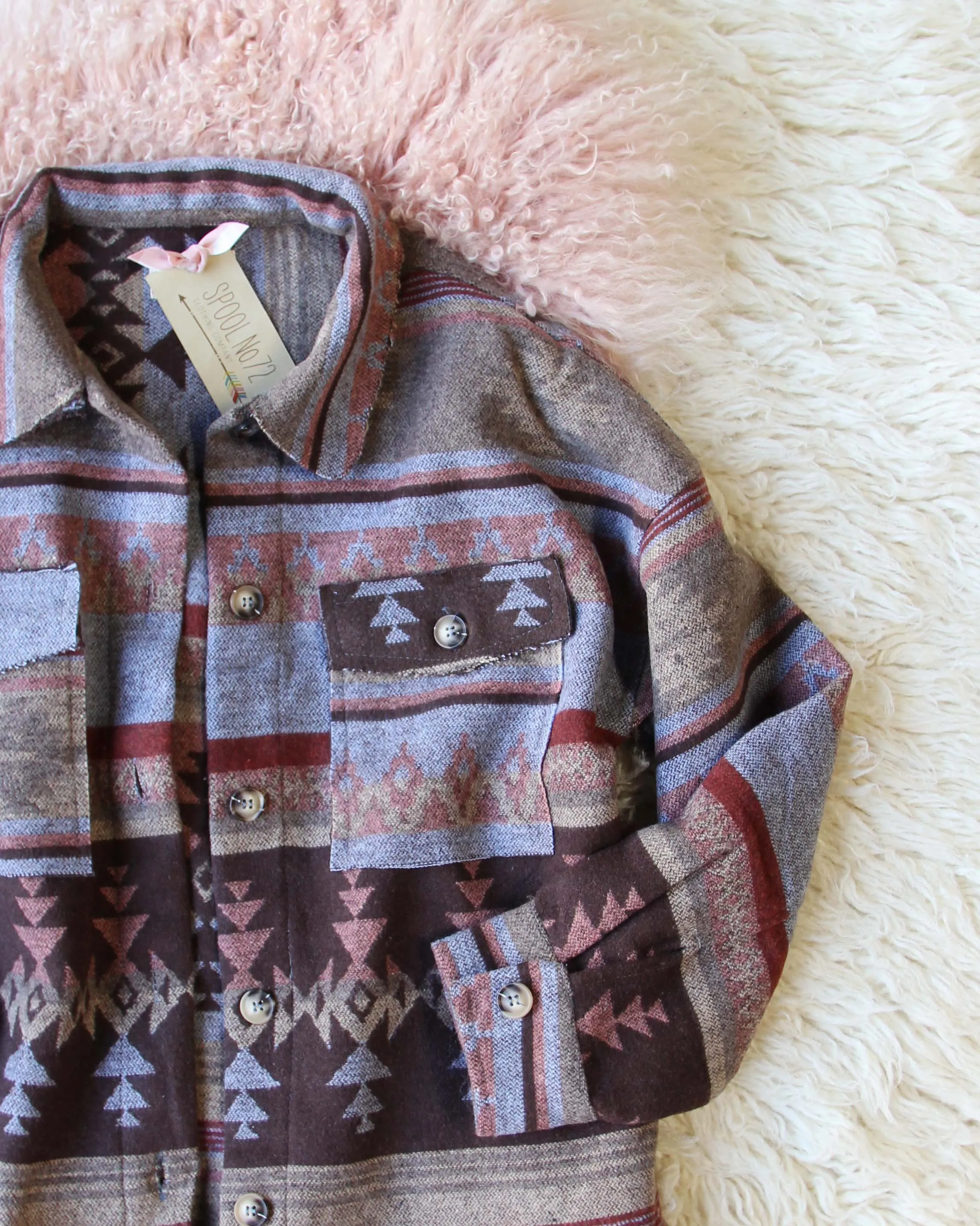 Bozeman Cozy Jacket in West Sky