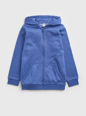 Buy Blue Zip Through Hoodie 5 years | Jumpers and hoodies | Tu