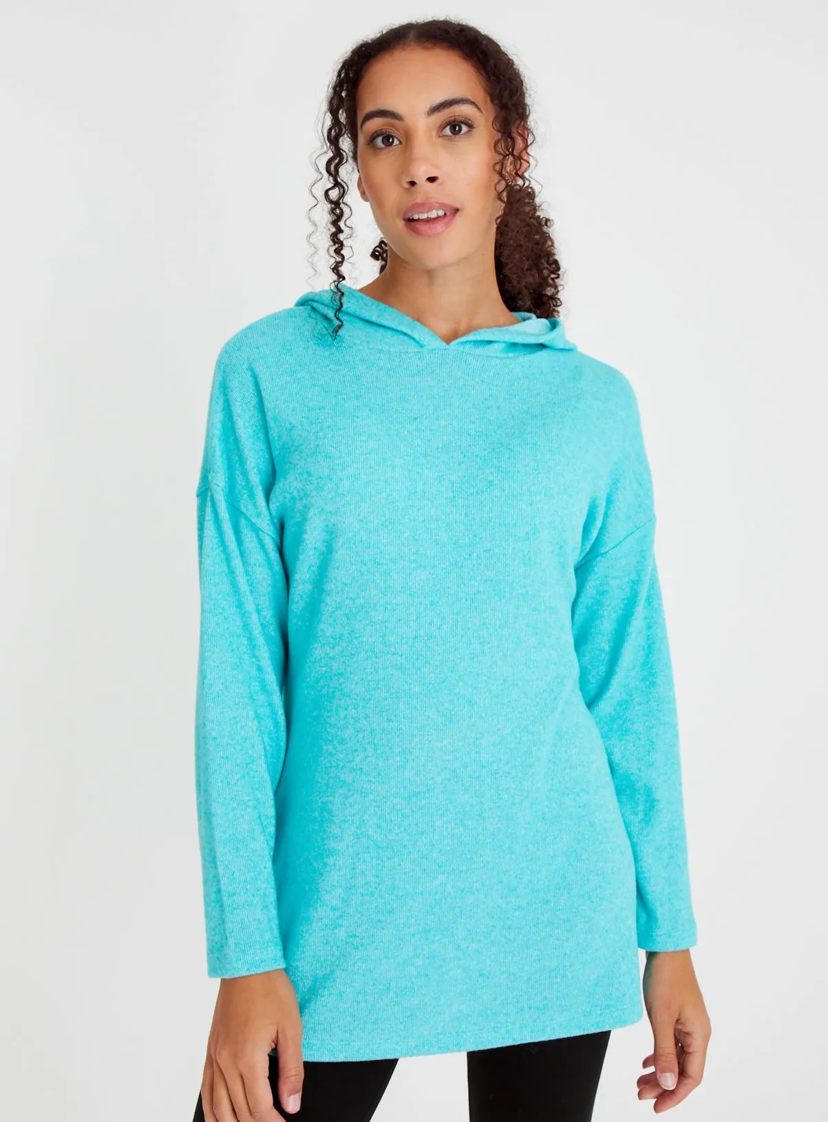 Buy Turquoise Soft Touch Coord Hoodie 16 | Hoodies and sweatshirts | Tu