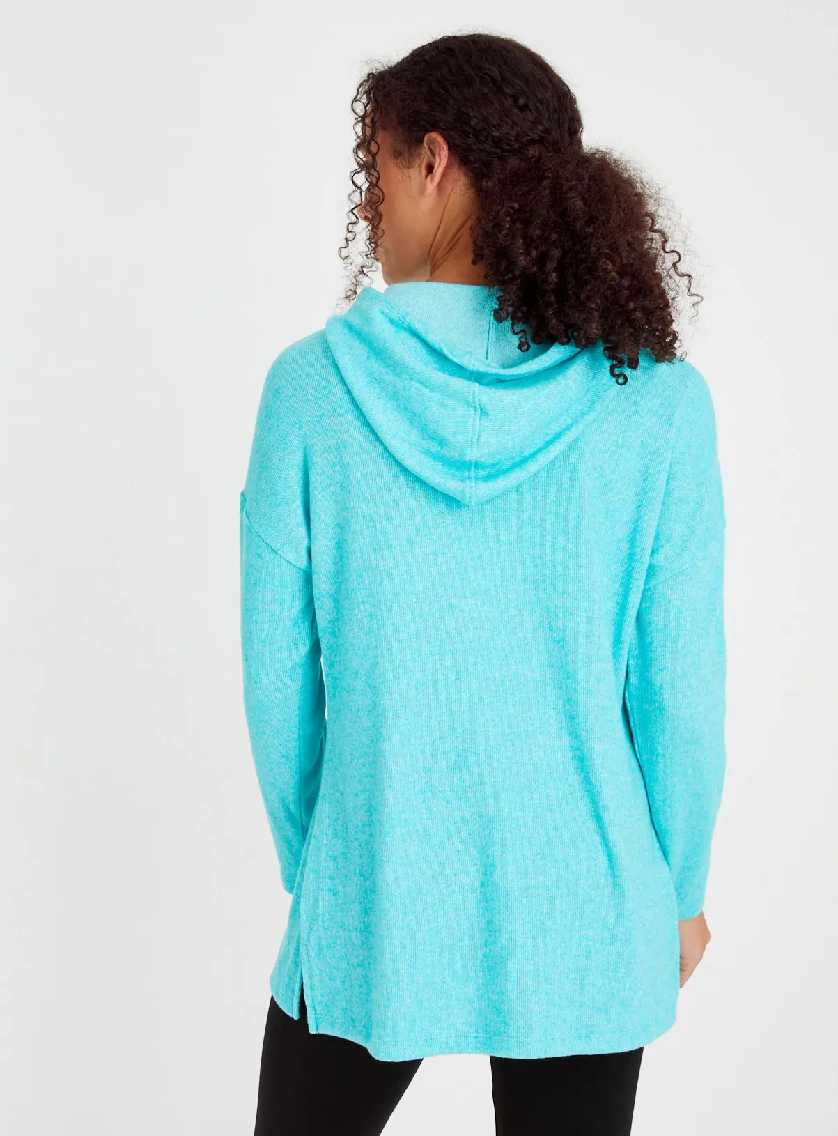 Buy Turquoise Soft Touch Coord Hoodie 16 | Hoodies and sweatshirts | Tu