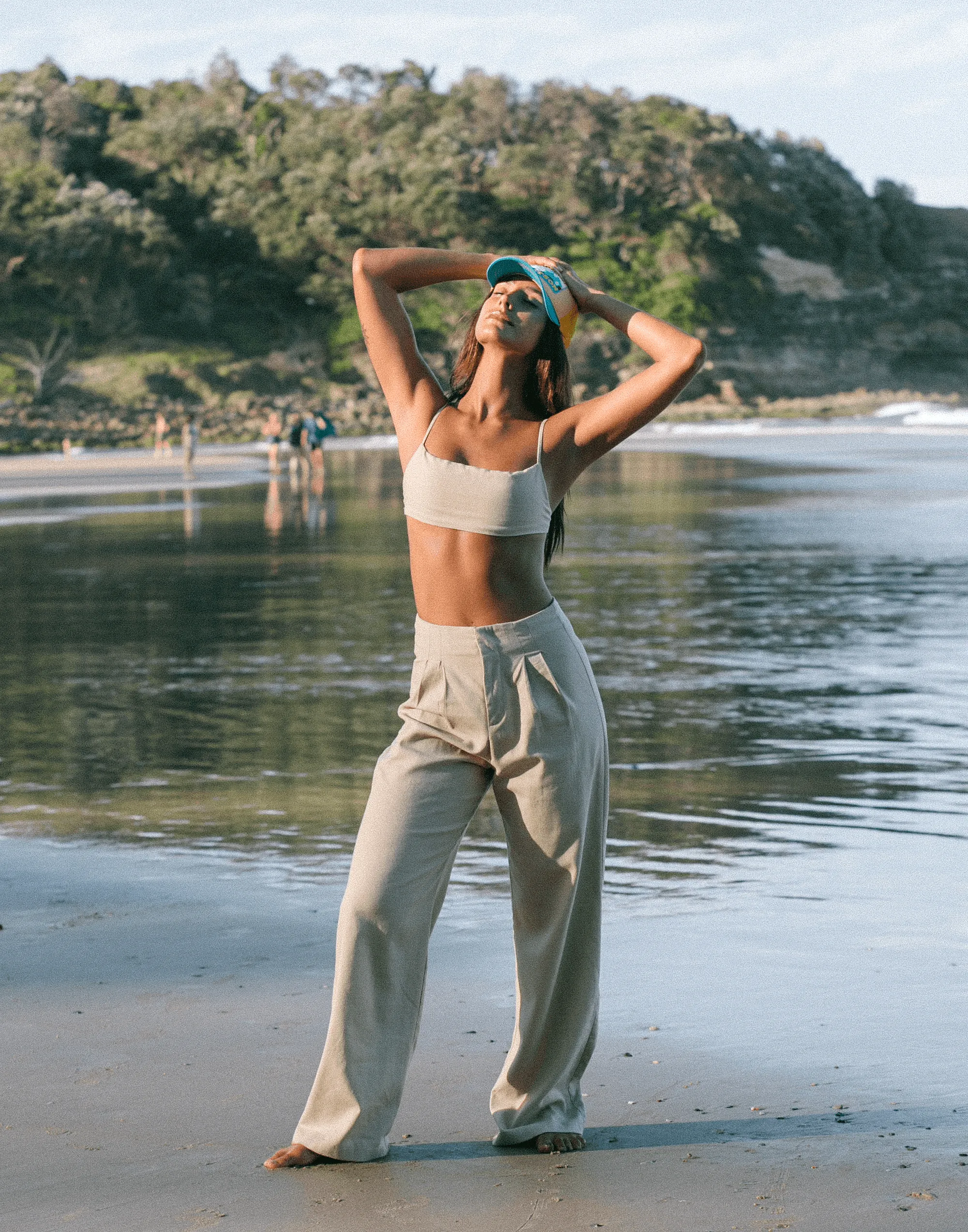 Cairo Crop Top (Sand)