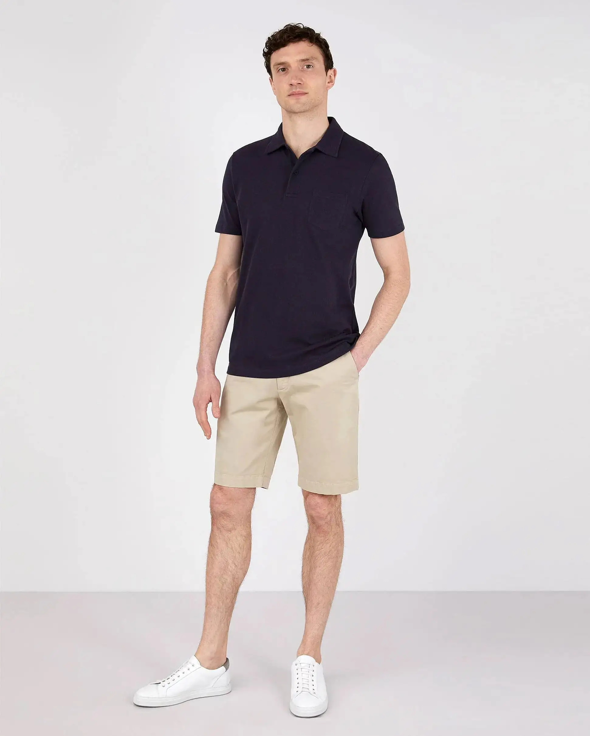 CLASSIC CHINO SHORTS / LIGHT STONE