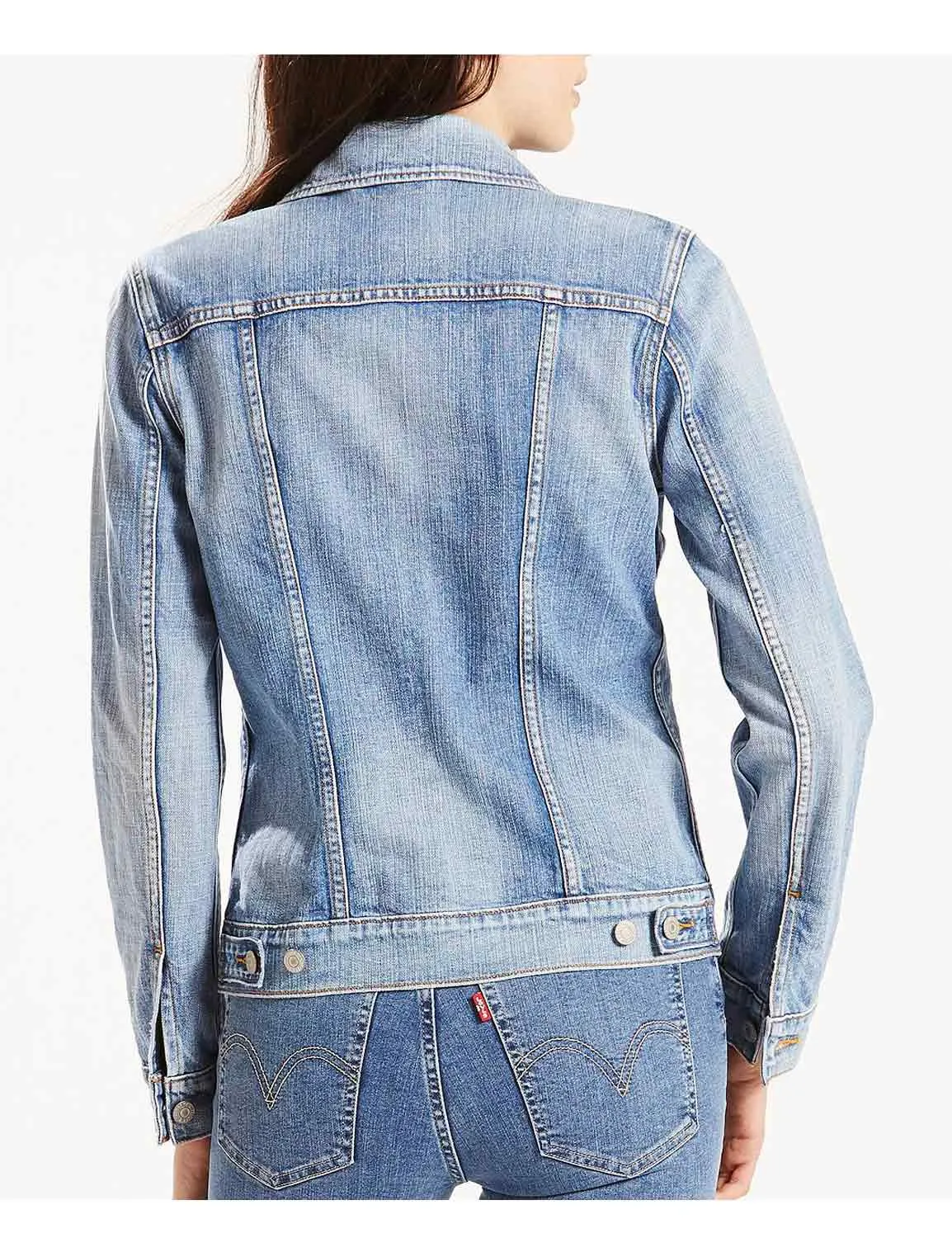 Classic Style Casual Wear Womens Jean Jacket - UJackets