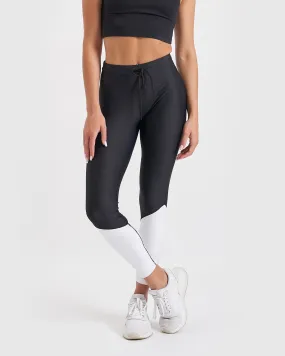 Core Trainer Climb Tights - Black/White