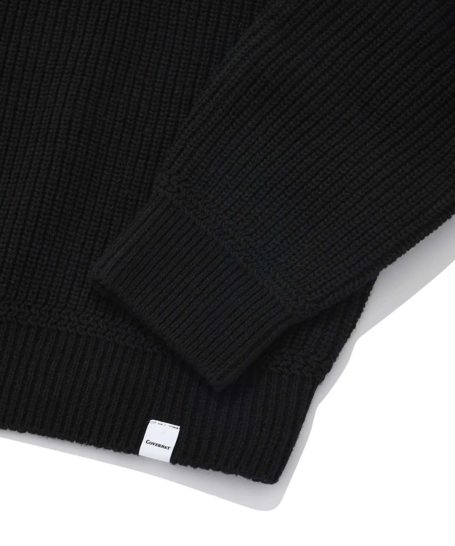 COVERNAT  |[COVERNAT]★Lambswool Heavy Gauge Crew Neck Knit