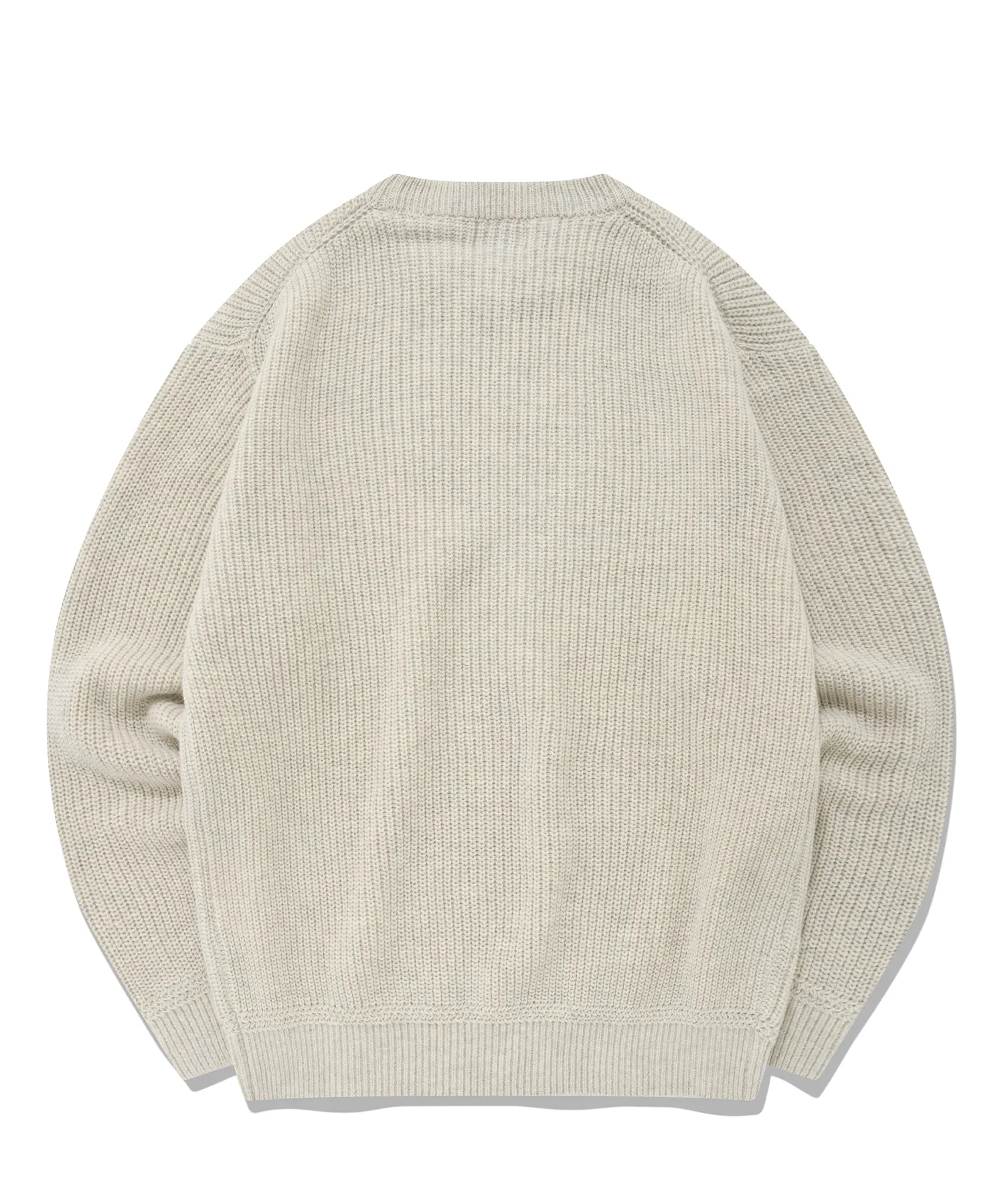 COVERNAT  |[COVERNAT]★Lambswool Heavy Gauge Crew Neck Knit