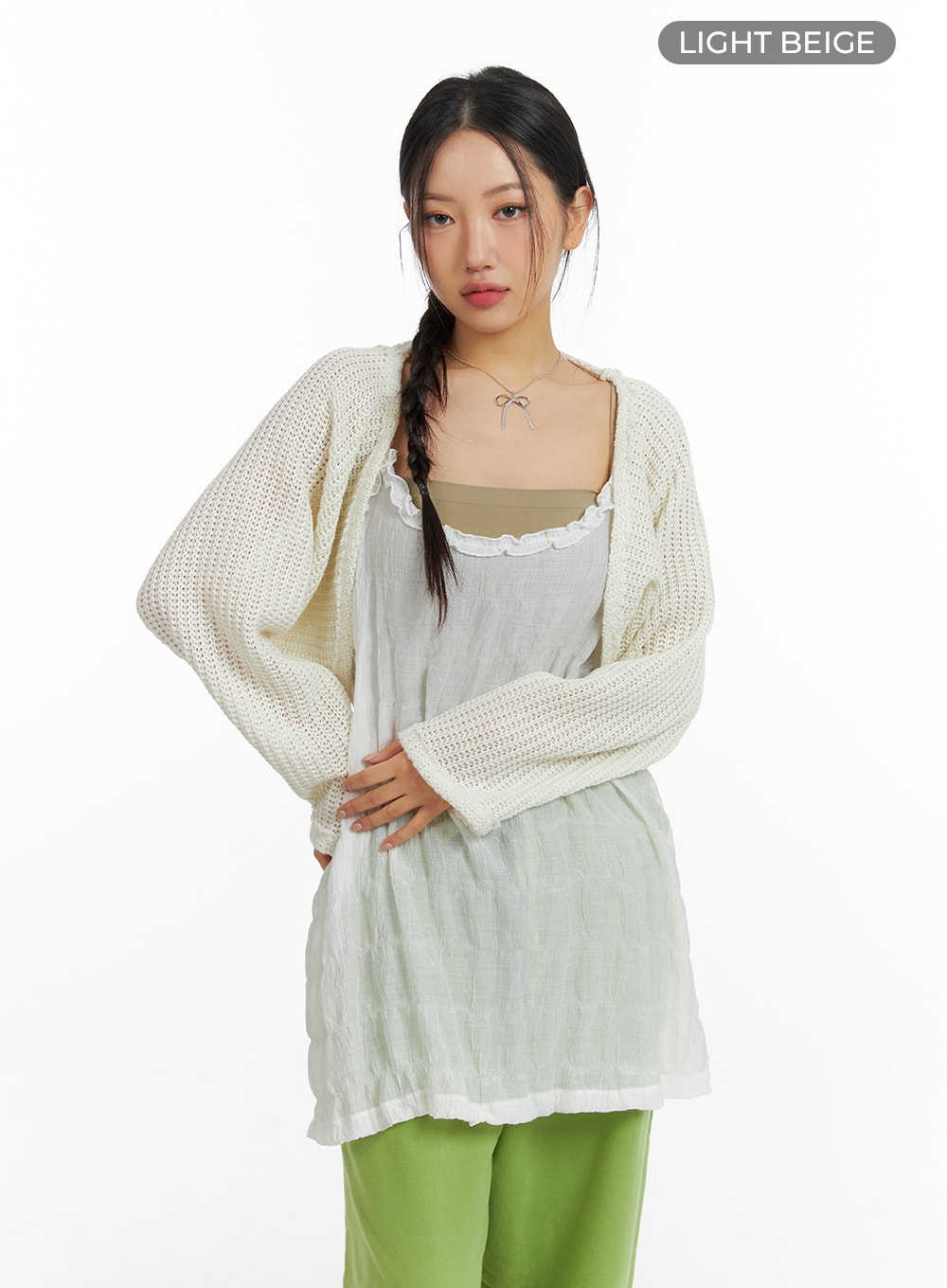 Cozy Knit Bolero Shrug CF426