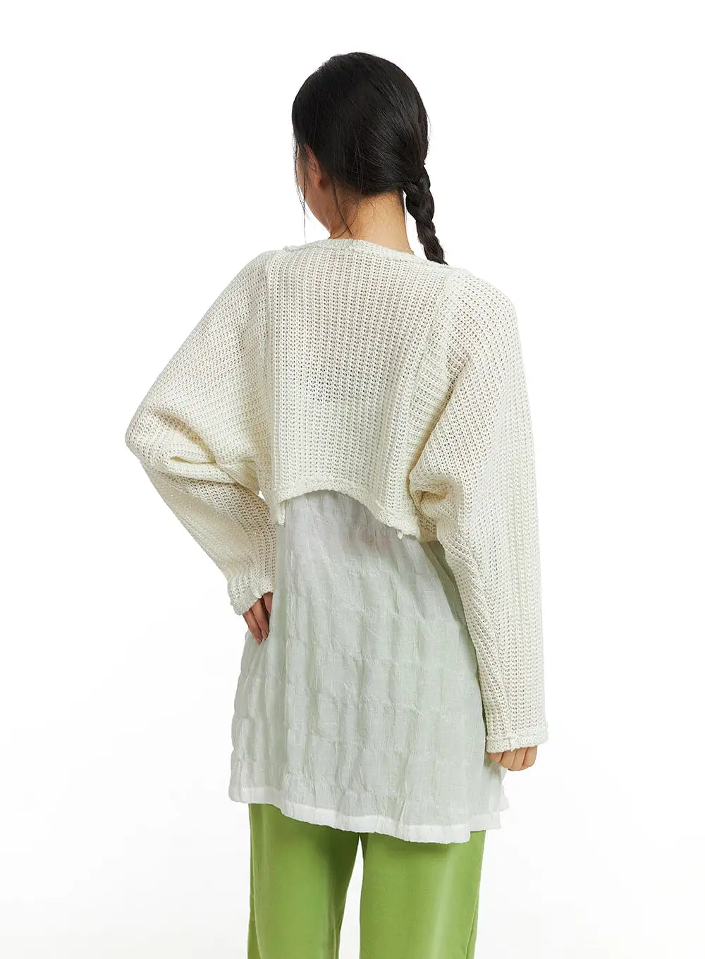 Cozy Knit Bolero Shrug CF426