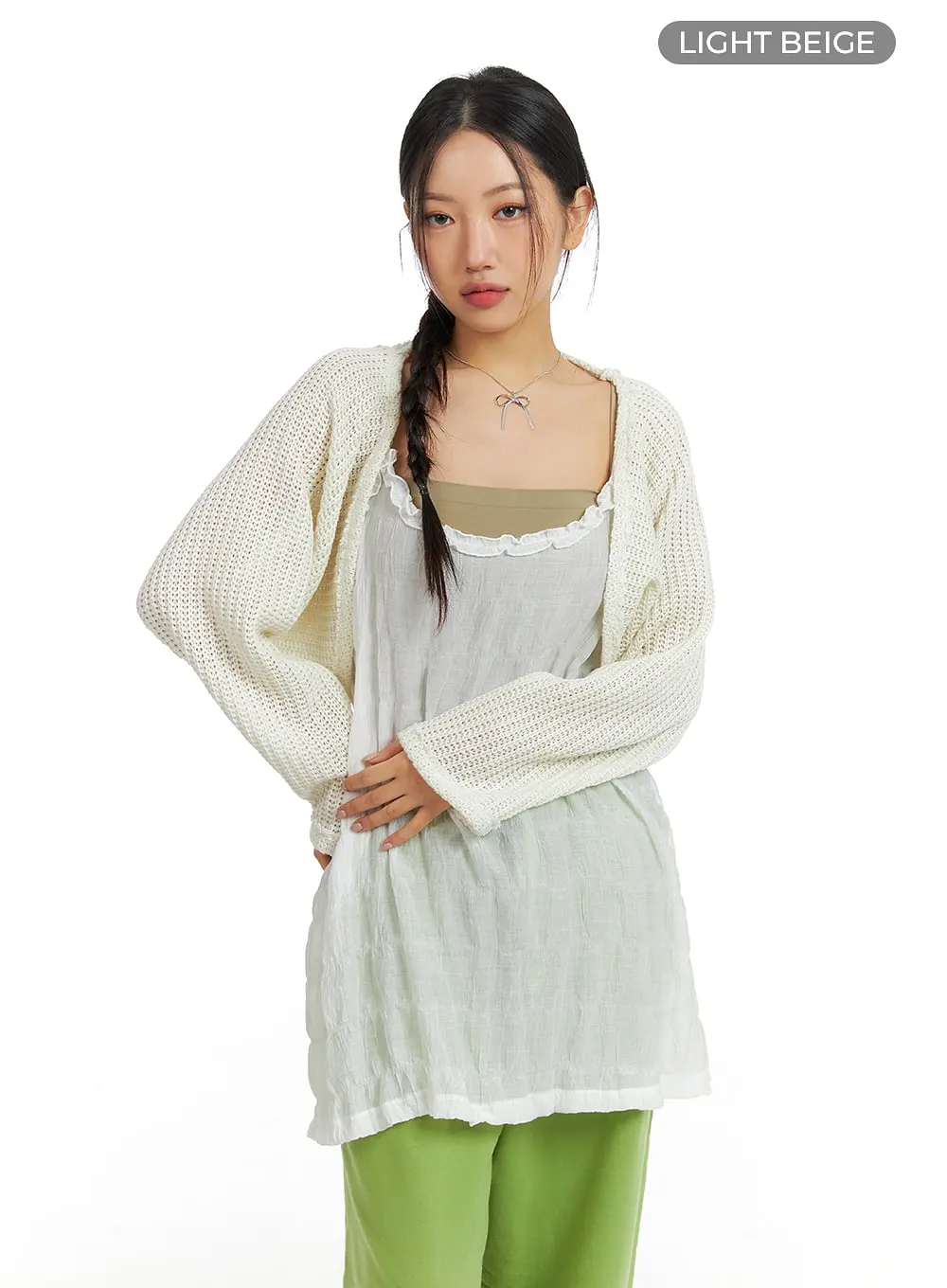 Cozy Knit Bolero Shrug CF426