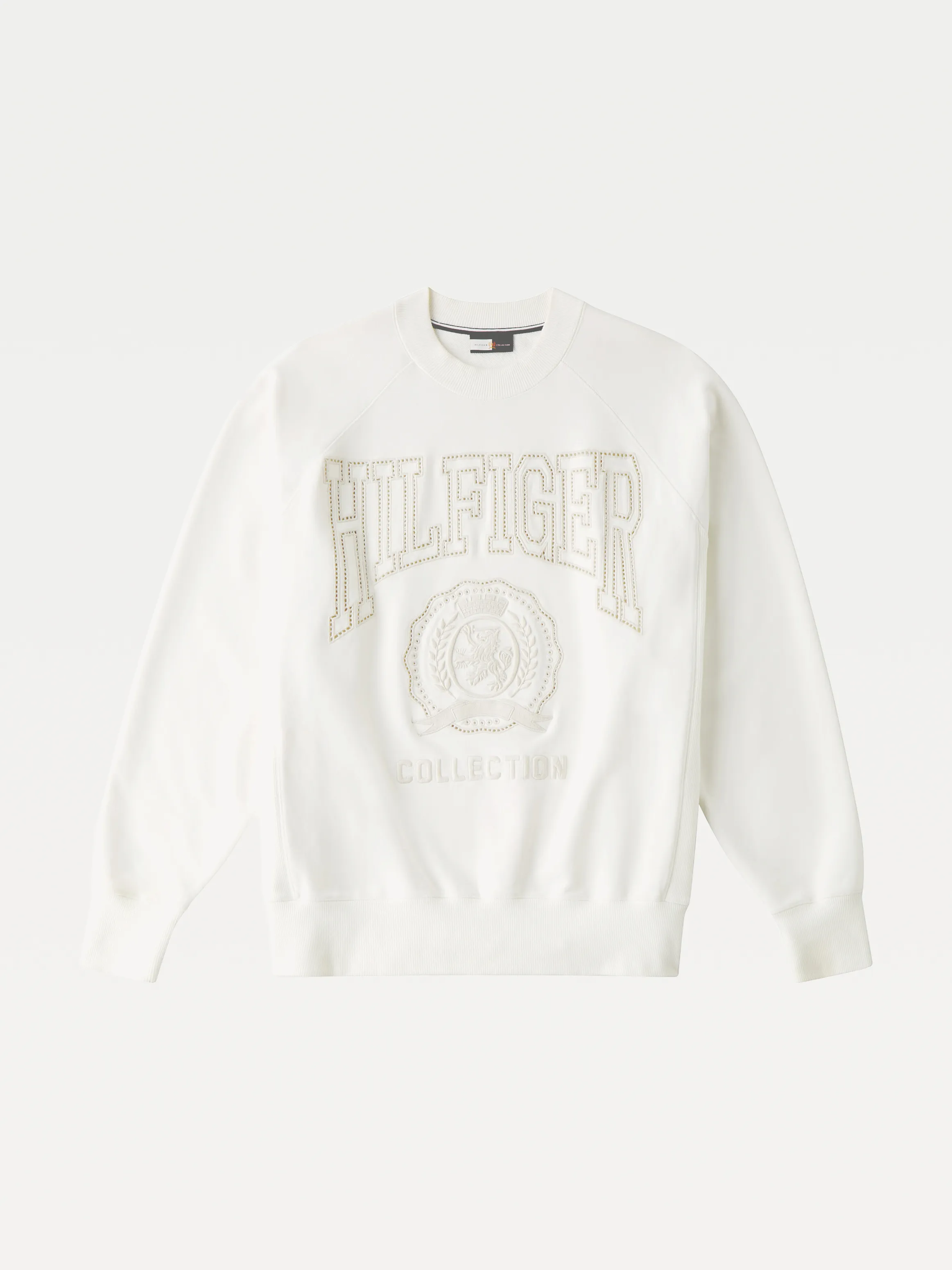 Crest Cut Out Embroidery Put Cotton Sweatshirt | Sweatshirts & Hoodies | Tommy Hilfiger