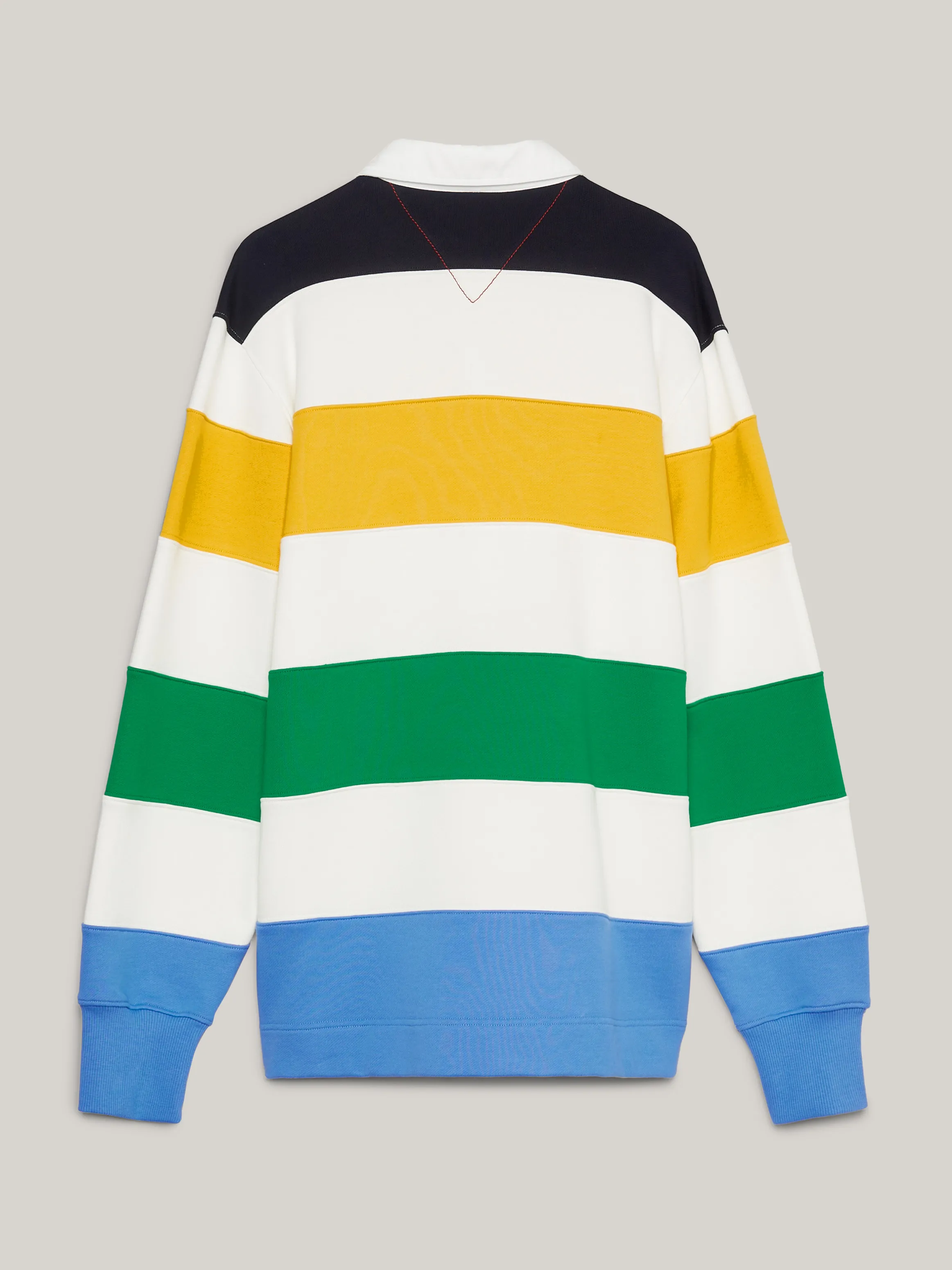 Crest Stripe Boxy Fit Rugby Polo | Sweatshirts & Hoodies | Tommy Hilfiger