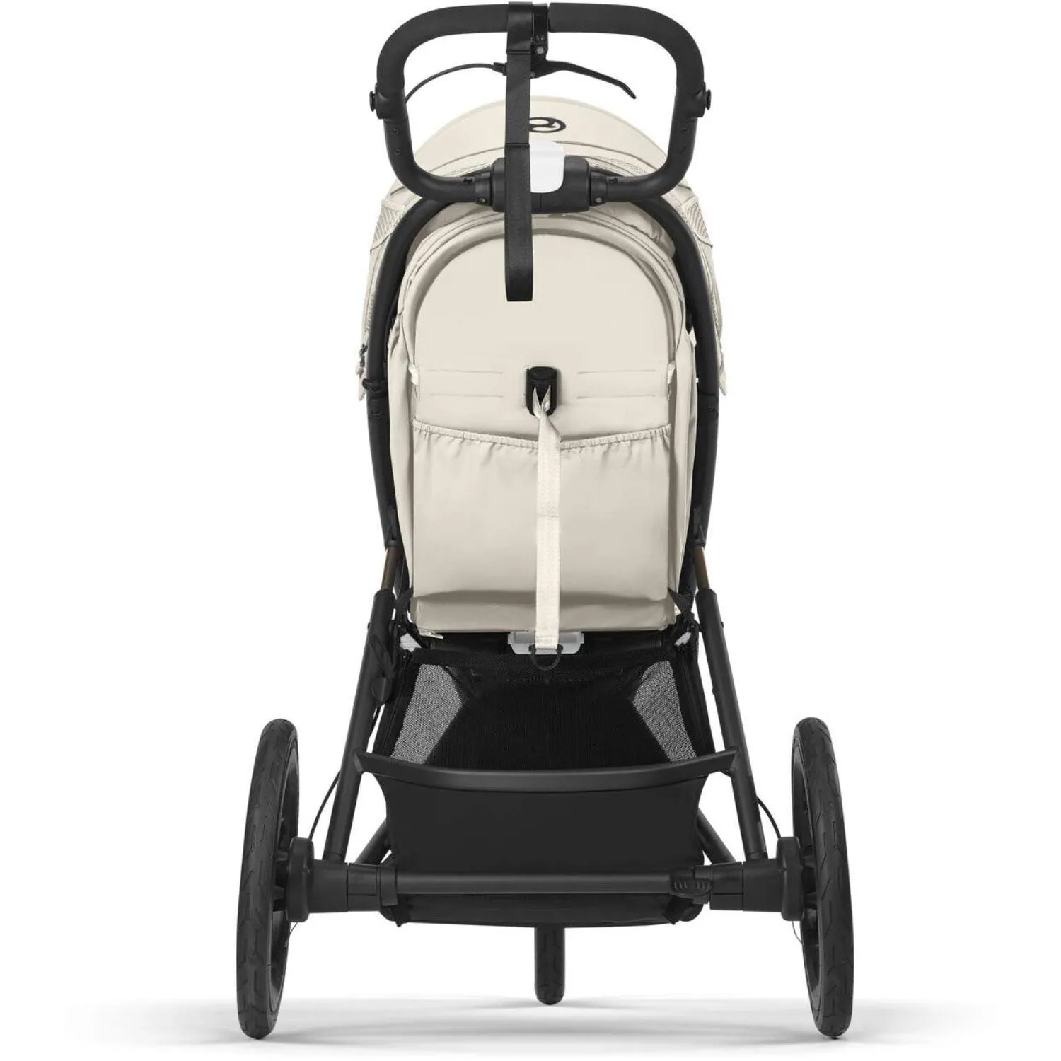 Cybex Avi Spin BLK Stroller Seashell Beige Light Beige