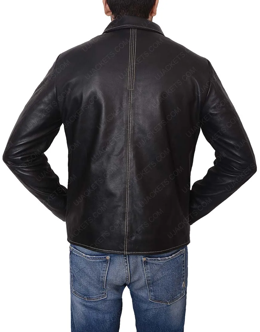 Daniel Craig Jacket | Layer Cake Leather Jacket