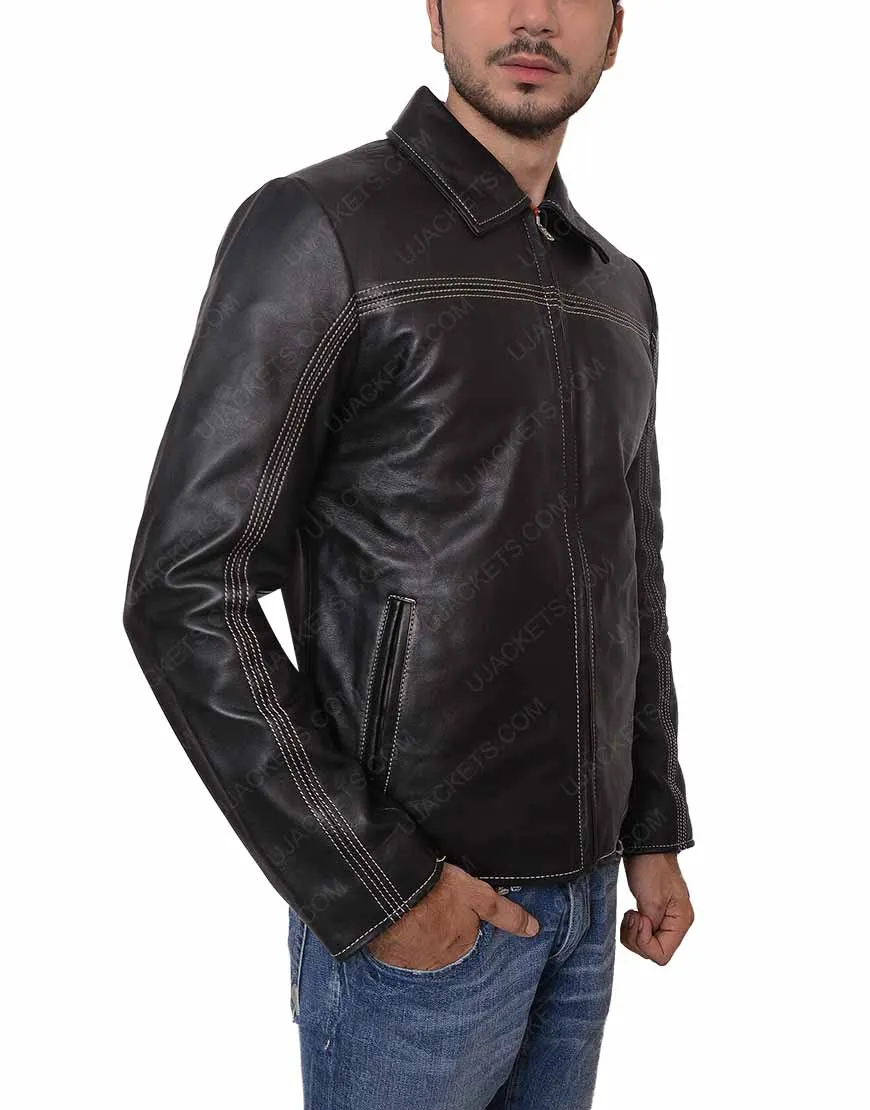 Daniel Craig Jacket | Layer Cake Leather Jacket