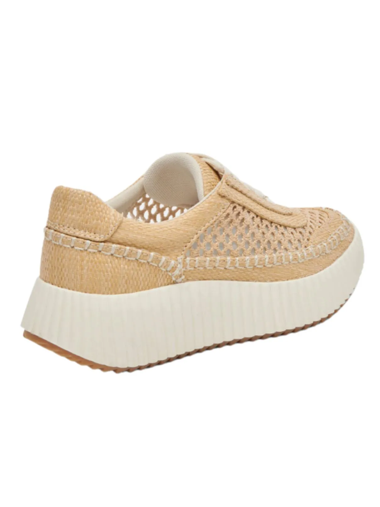 Dolce Vita Dolen Sneaker in Lt Natural Raffia