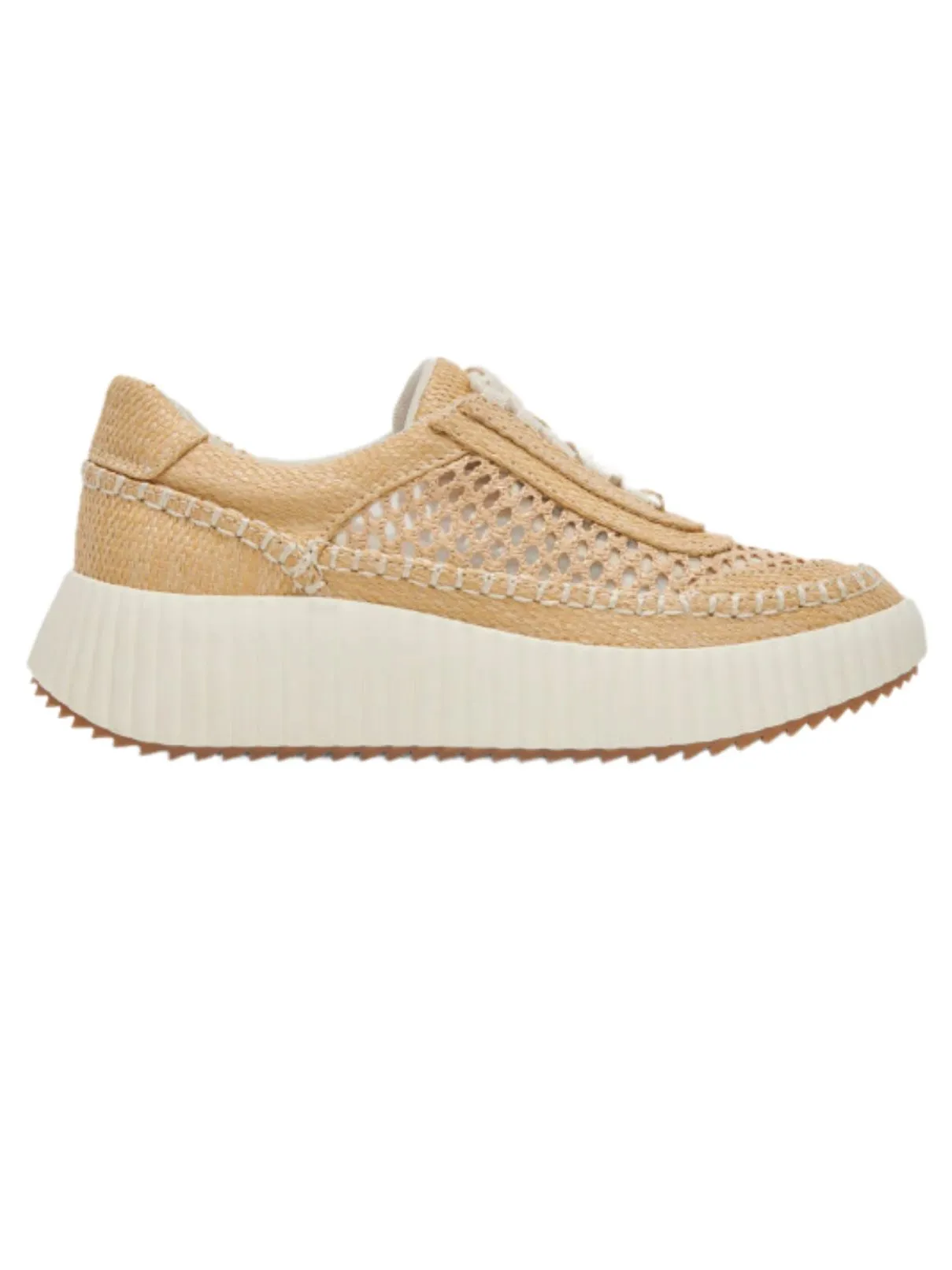 Dolce Vita Dolen Sneaker in Lt Natural Raffia