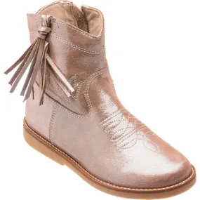 Elephantito Hannah Suede Boot, Metallic Blush