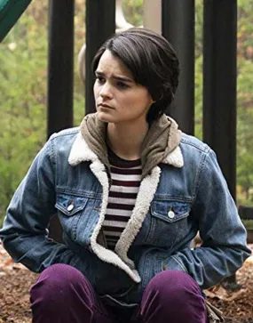 Elodie Davis Trinkets Denim Jacket | Brianna Hildebrand Jacket