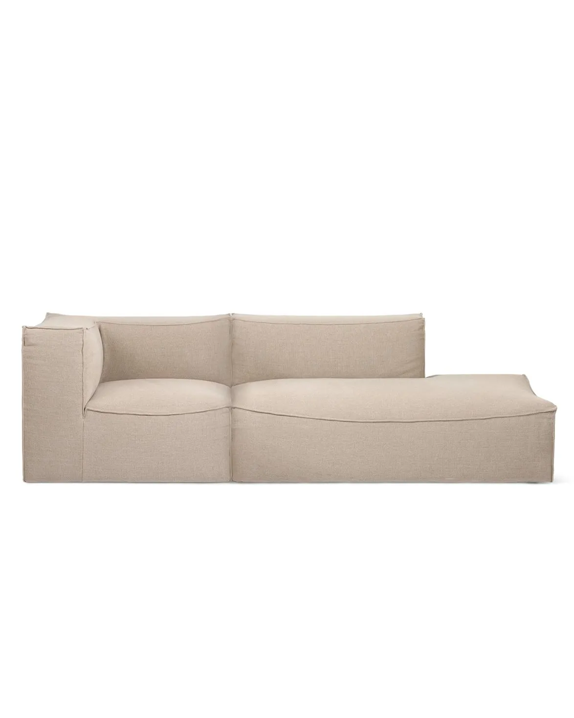 Ferm Living Catena Armrest Left Large Light Beige