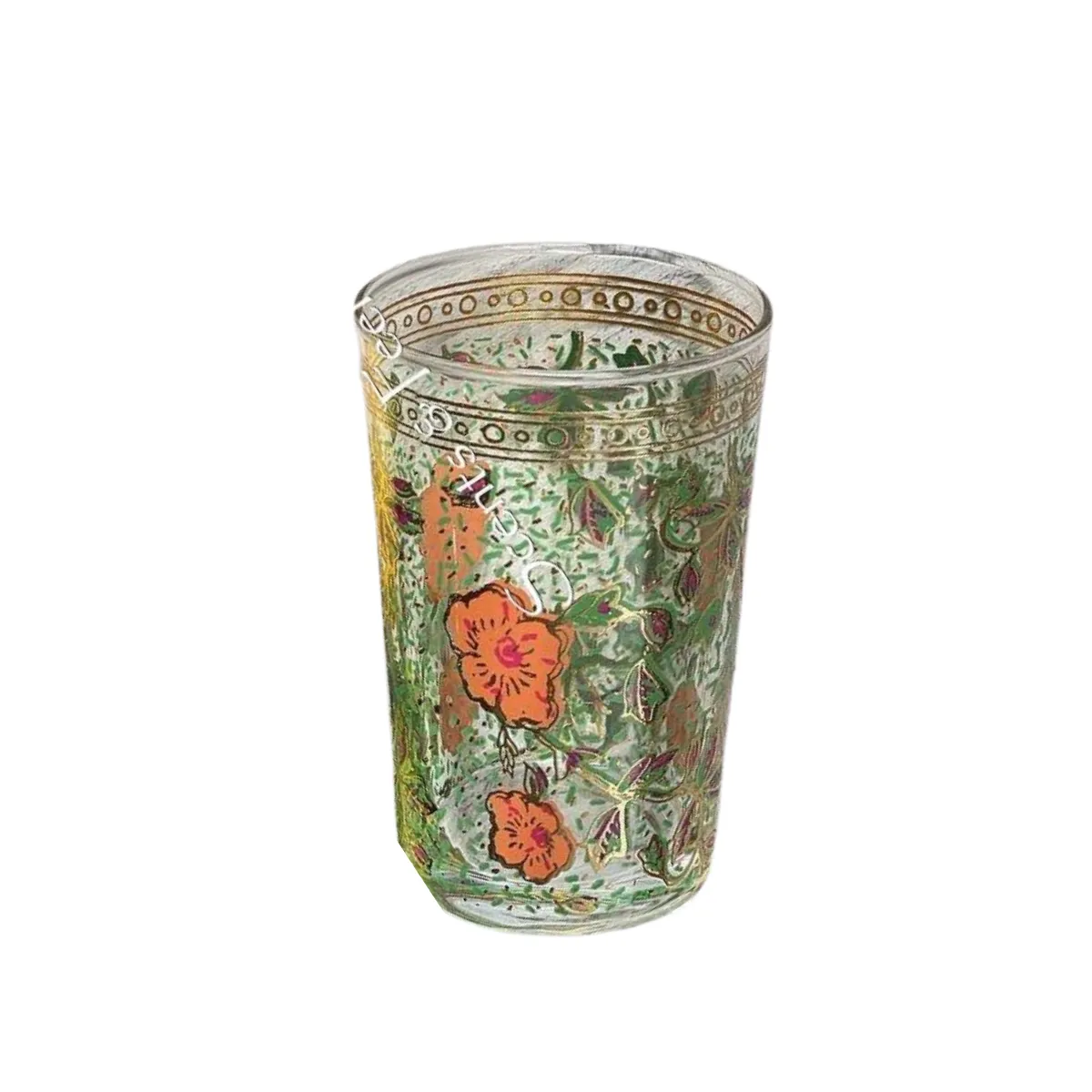 Garden Design Tea Glasses -  Set of 6