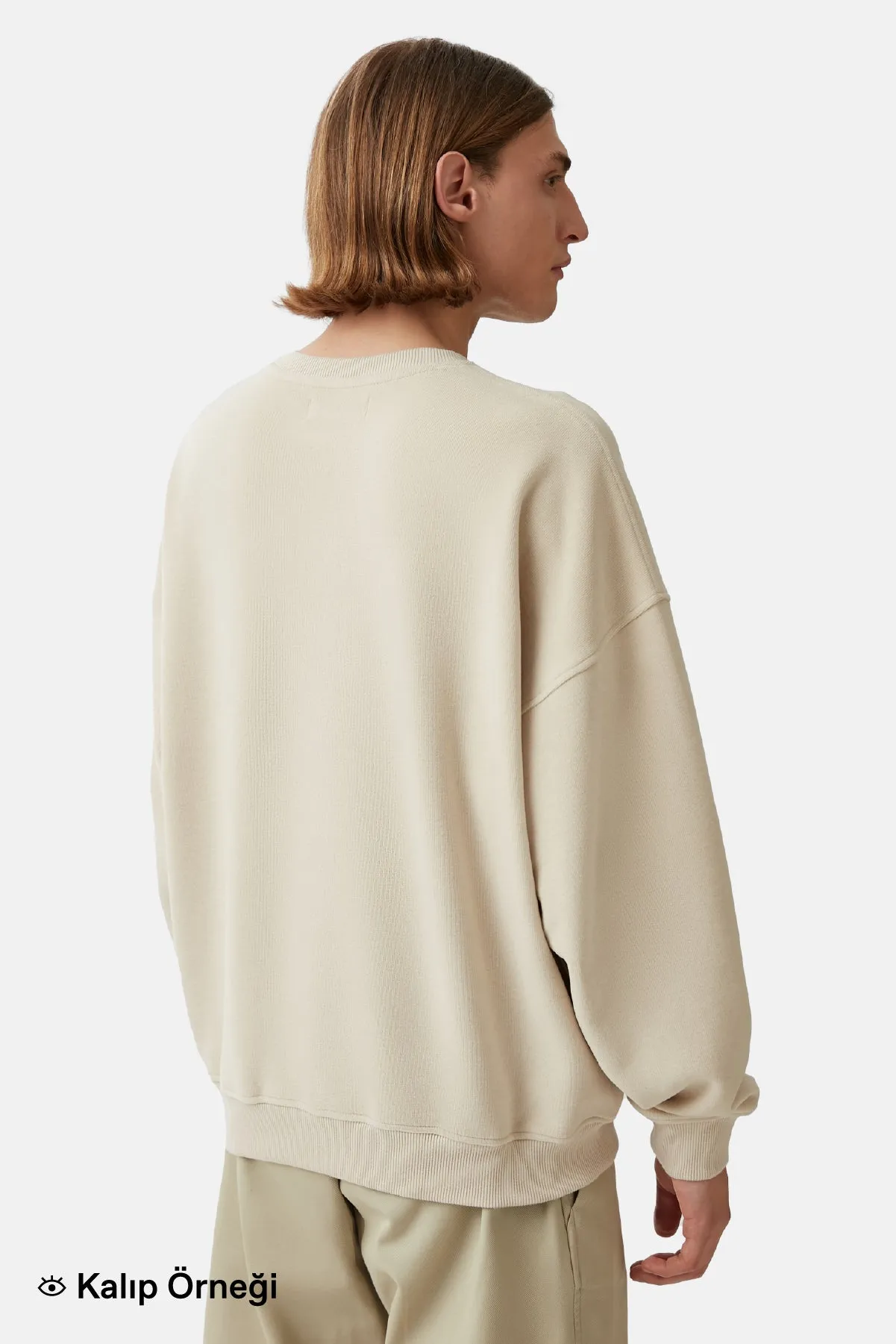 Geyik Super Soft Sweatshirt - ndigo Mavi