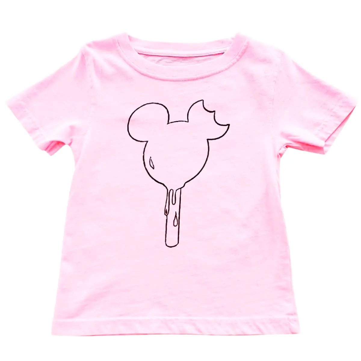 Graphic Tee - Mickey Ice Cream - Pink